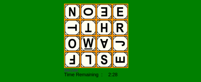 Word Search Cubes